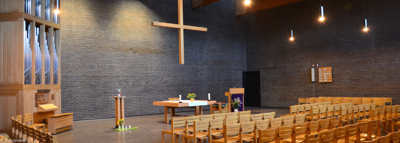 Blickrichtung auf den Altar