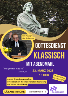 Gottesdienst "klassisch"