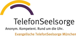 Bild und Slogan der Telefonseelsorge